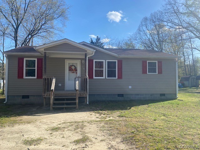 142 Samford Street Alberta, VA 23821 - Photo 23 of 24 a view of a house with a yard