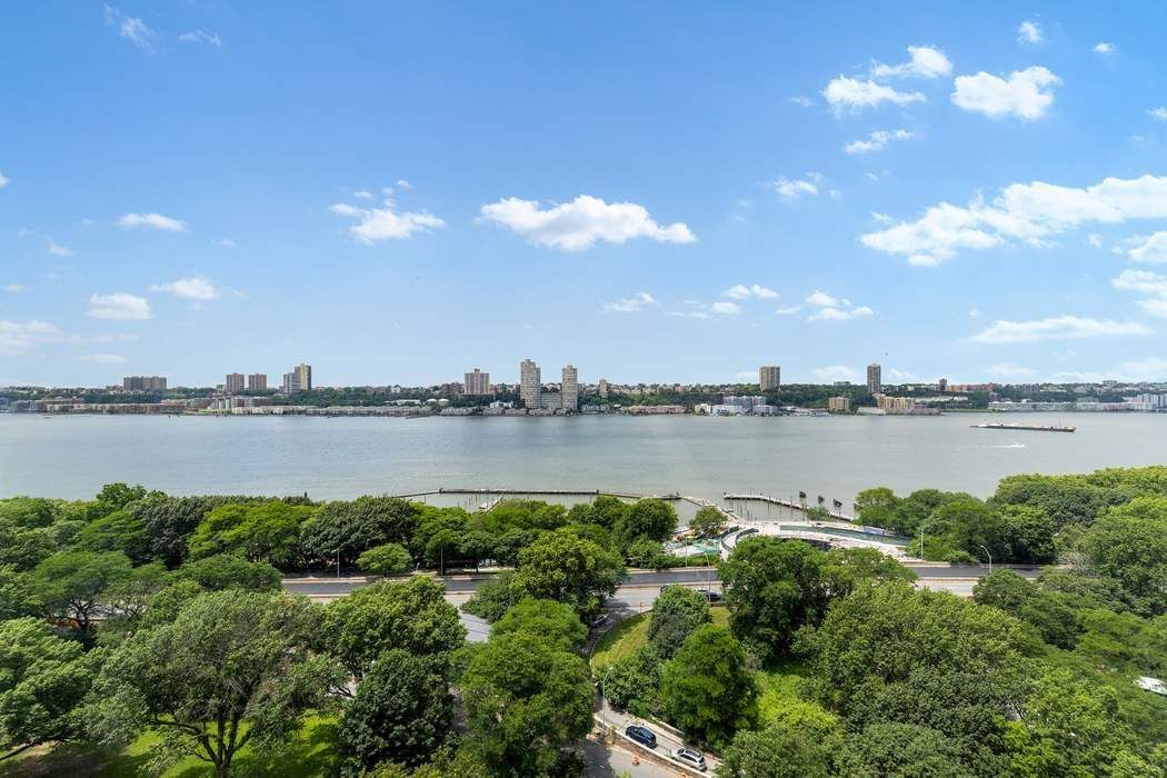 60 Riverside Drive, Unit 19C Manhattan, NY 10024 - Photo 9 of 16 a view of a lake in middle of a forest