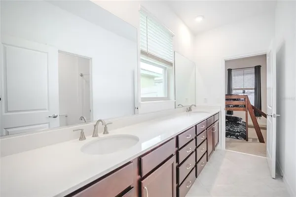 a view of a swimming pool and outdoor space