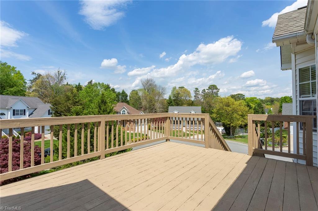 705 Old Mill Road High Point, NC 27265 - Photo 23 of 27 Large deck for outdoor enjoyment!