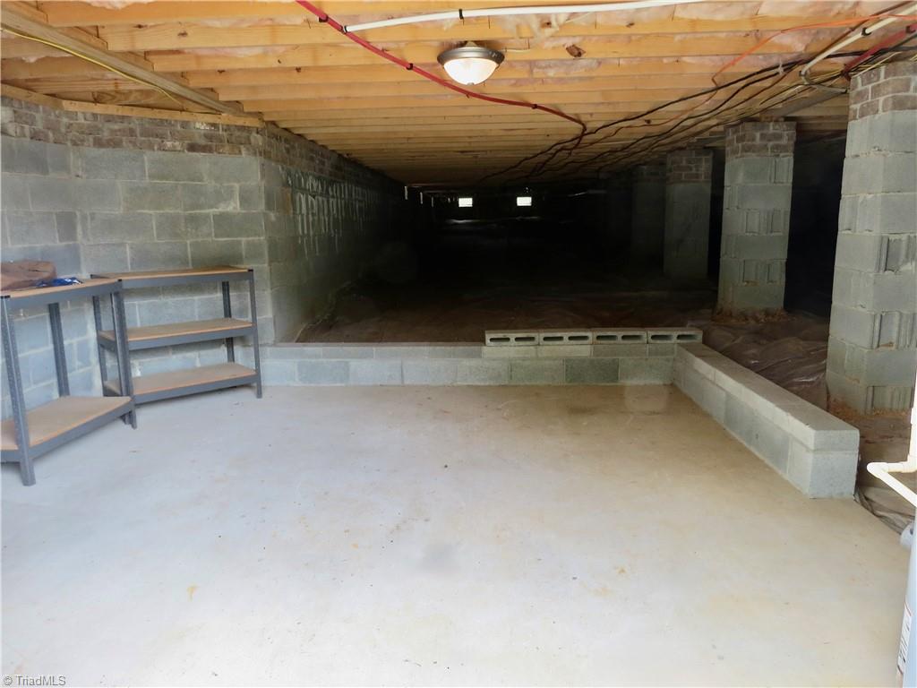 132 Feather Ridge Circle Reidsville, NC 27320 - Photo 39 of 42 storage area in the crawl space