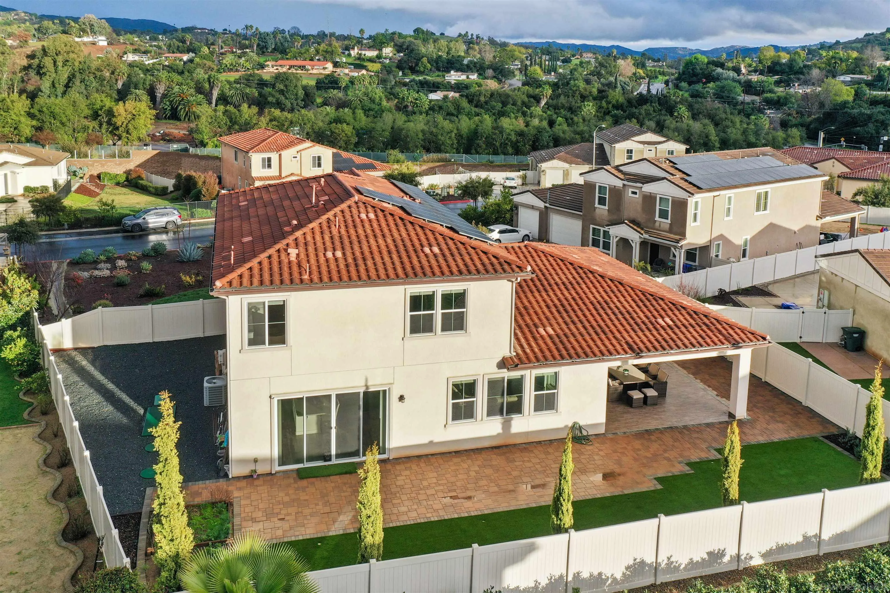 1294 Palomar Circle Escondido, CA 92027 - Photo 35 of 41 a view of a house with a yard