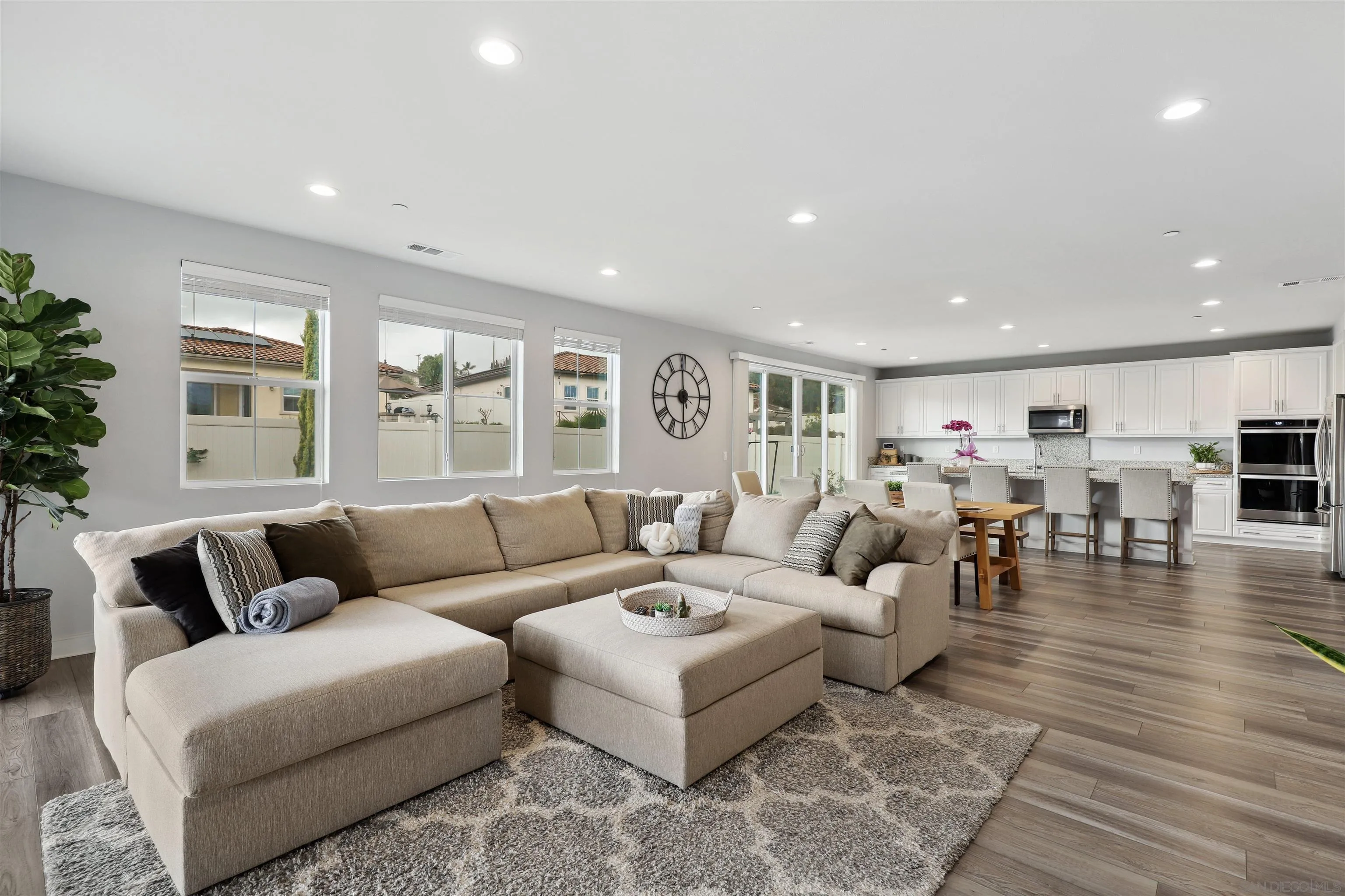 1294 Palomar Circle Escondido, CA 92027 - Photo 10 of 41 a living room with furniture and wooden floor