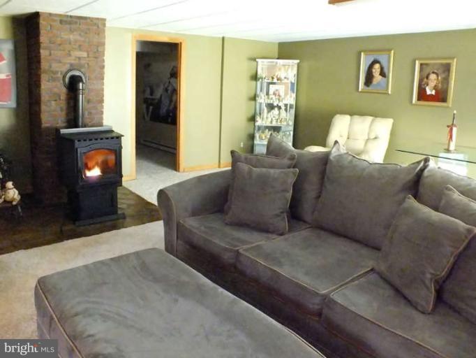 2914 Hoffman Mill Road Hampstead, MD 21074 - Photo 17 of 26 Family Room has a pellet stove