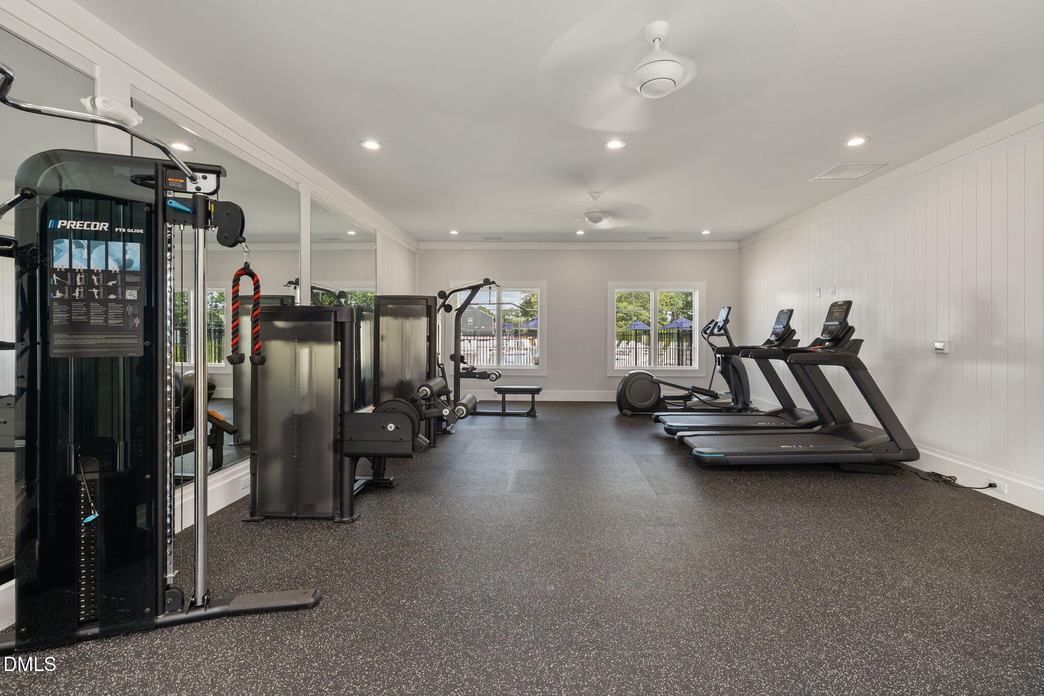 2544 Olive Chapel Road Apex, NC 27502 - Photo 30 of 32 a view of a room with gym equipment