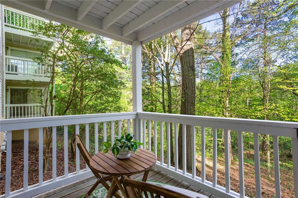 306 Countryside Place Smyrna, GA 30080 - Photo 14 of 35 a view of a two chairs in the deck