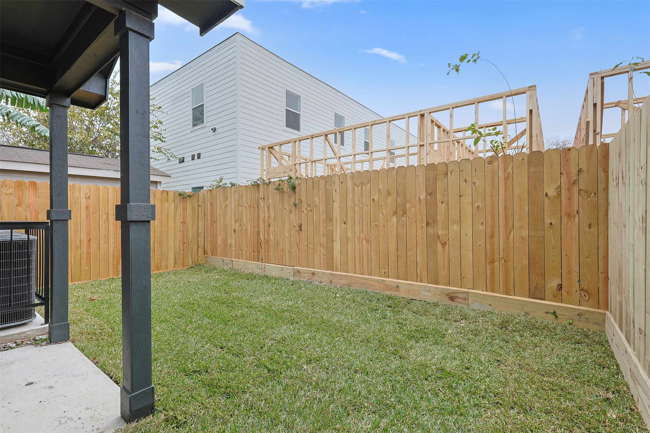 9718 Fillmore Street Houston, TX 77029 - Photo 26 of 30 a backyard of a house