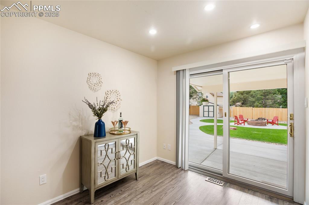 3004 Springlake Circle East Colorado Springs, CO 80906 - Photo 22 of 50 a bedroom with furniture and a window