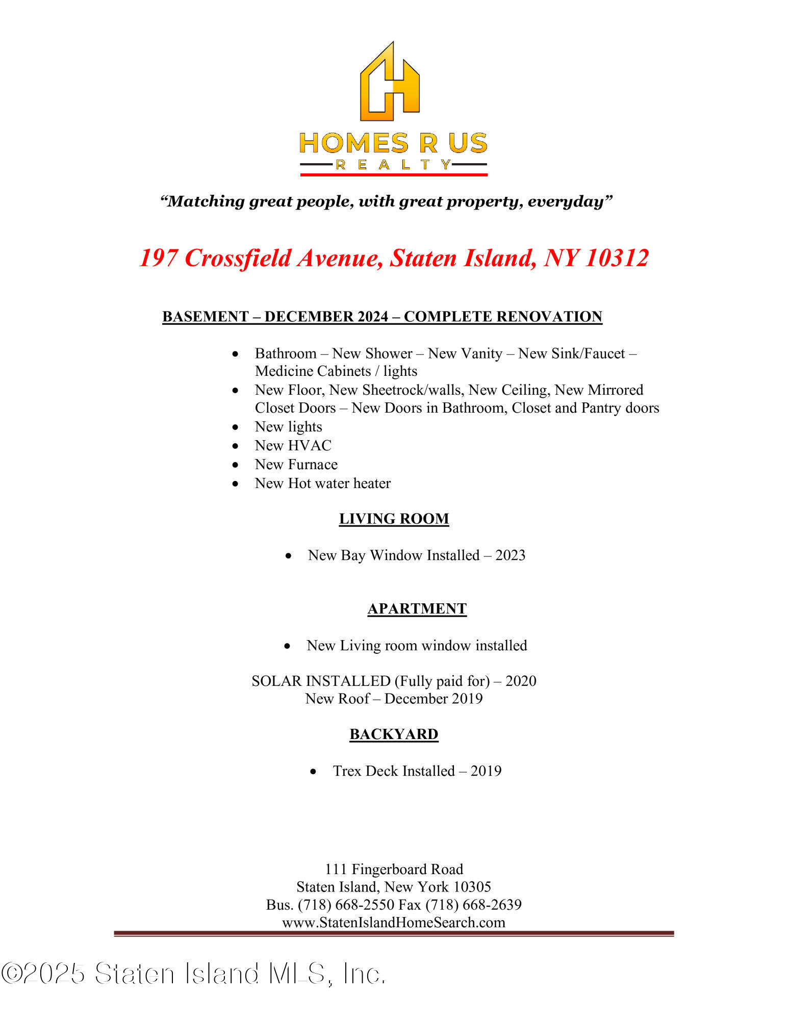 197 Crossfield Avenue Staten Island, NY 10312 - Photo 28 of 28