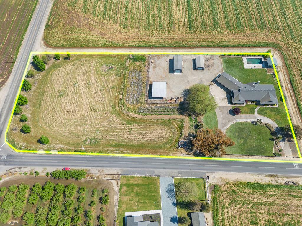 4930 South Faith Home Road Turlock, CA 95380 - Photo 64 of 69 view of rural area with property boundaries highlighted