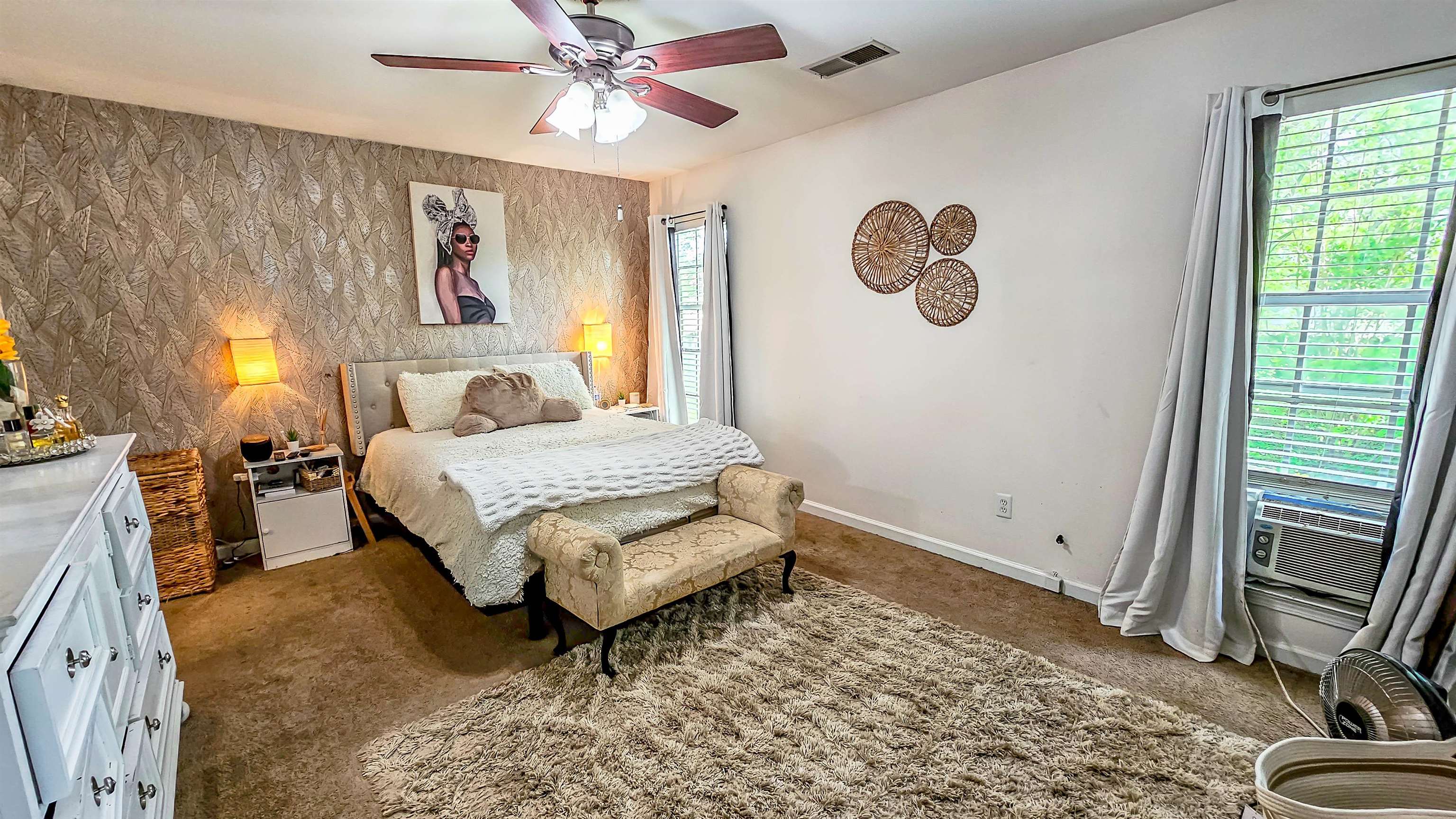 3735 Rippling Creek Cove Memphis, TN 38135 - Photo 15 of 28 a living room with a bed furniture and a window