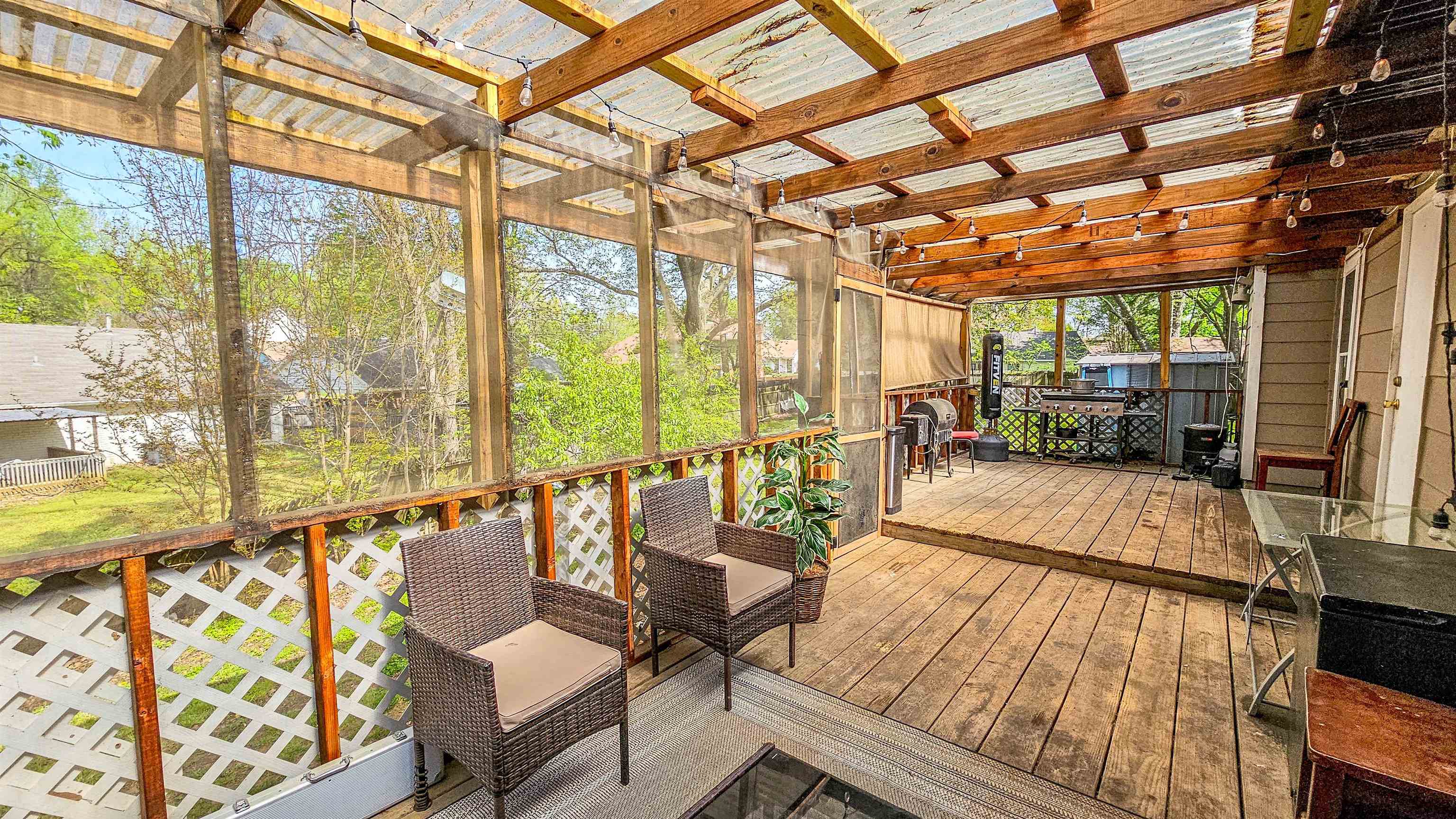 3735 Rippling Creek Cove Memphis, TN 38135 - Photo 23 of 28 a view of balcony with furniture and wooden floor