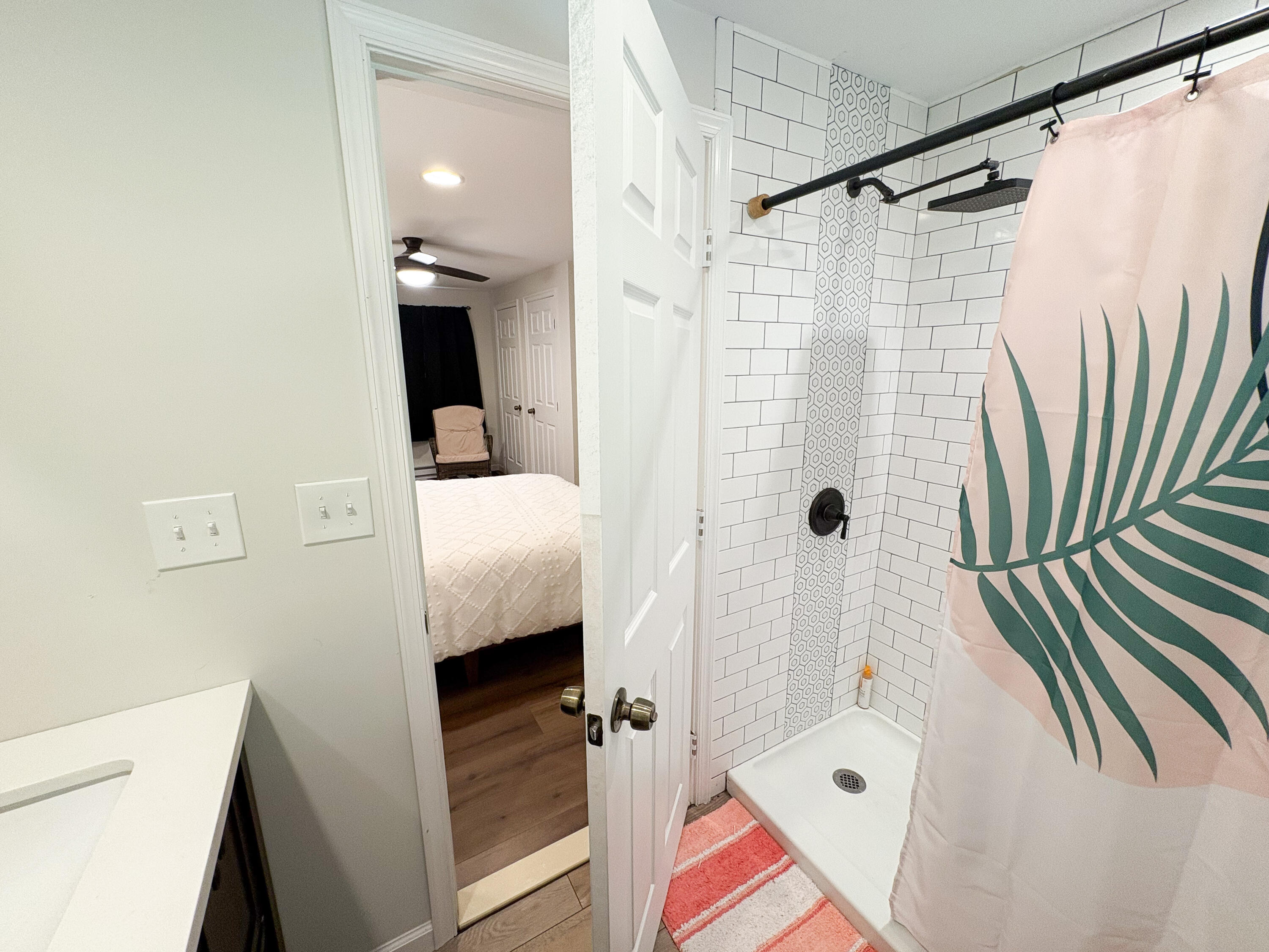 1085 Maple Lake Drive Bushkill, PA 18324 - Photo 20 of 35 a bathroom with a sink and a shower