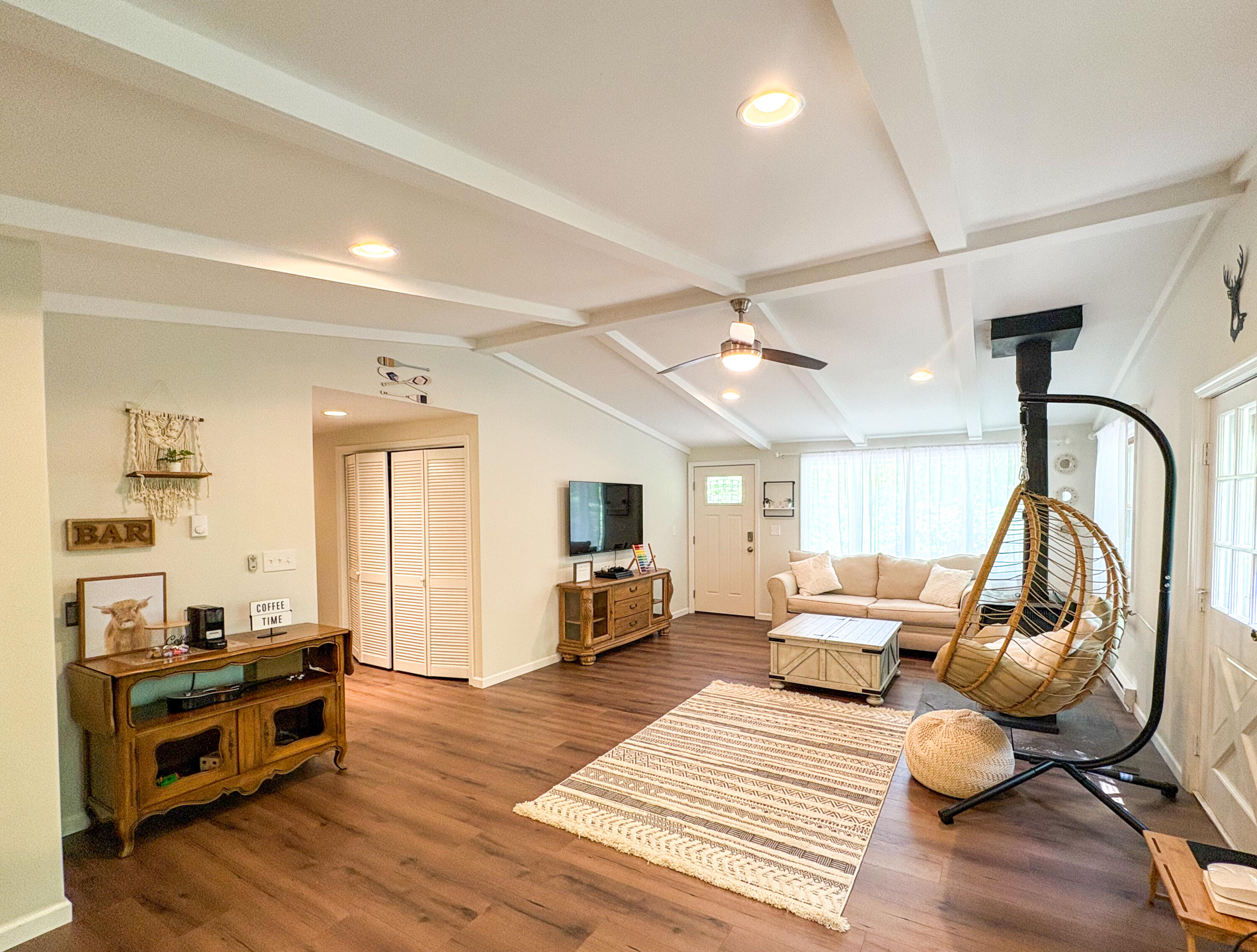 1085 Maple Lake Drive Bushkill, PA 18324 - Photo 3 of 35 a living room with furniture window and wooden floor