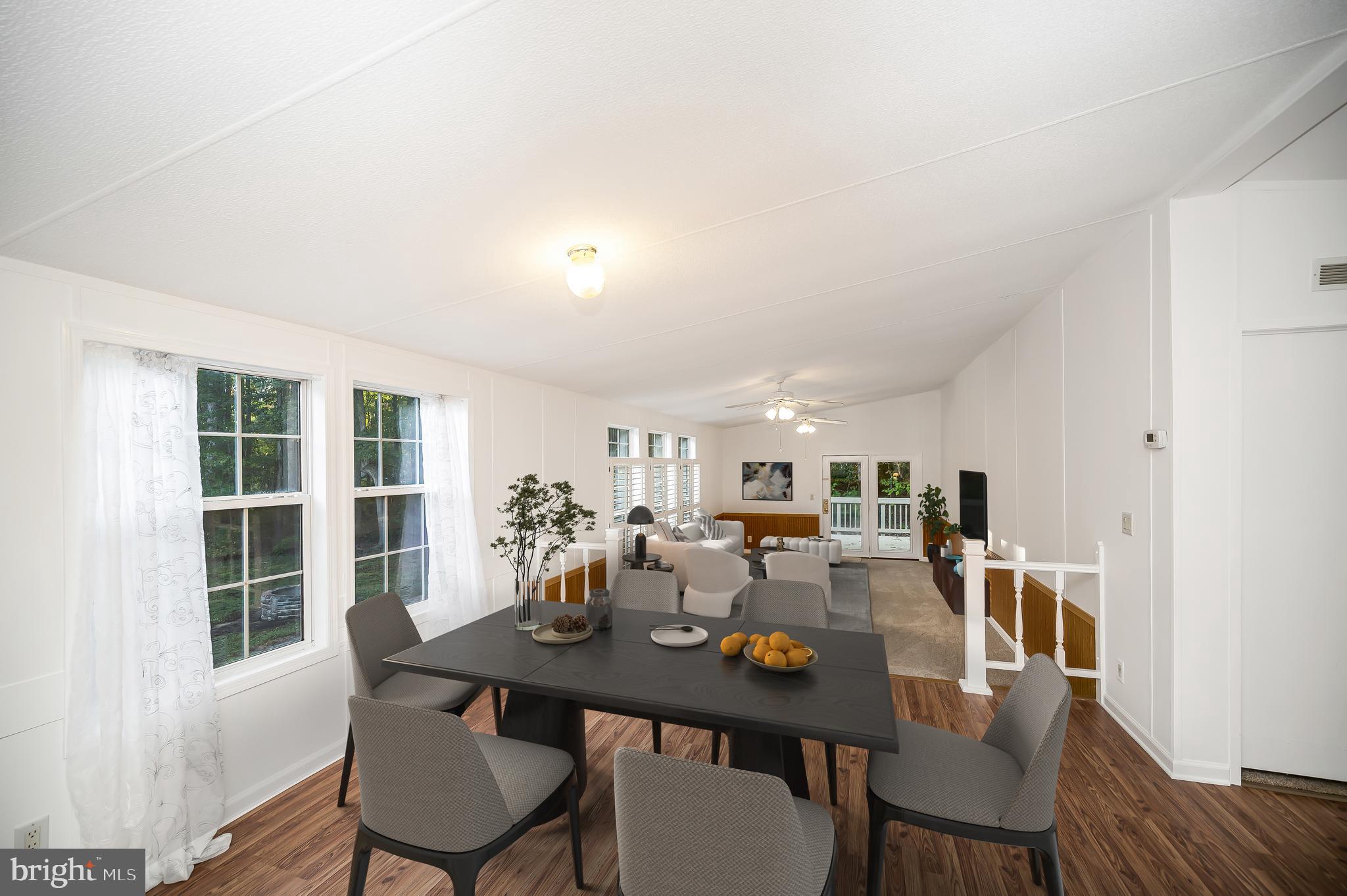 9863 Red Hill Road Spotsylvania, VA 22553 - Photo 25 of 53 a view of a dining room with furniture window and outside view