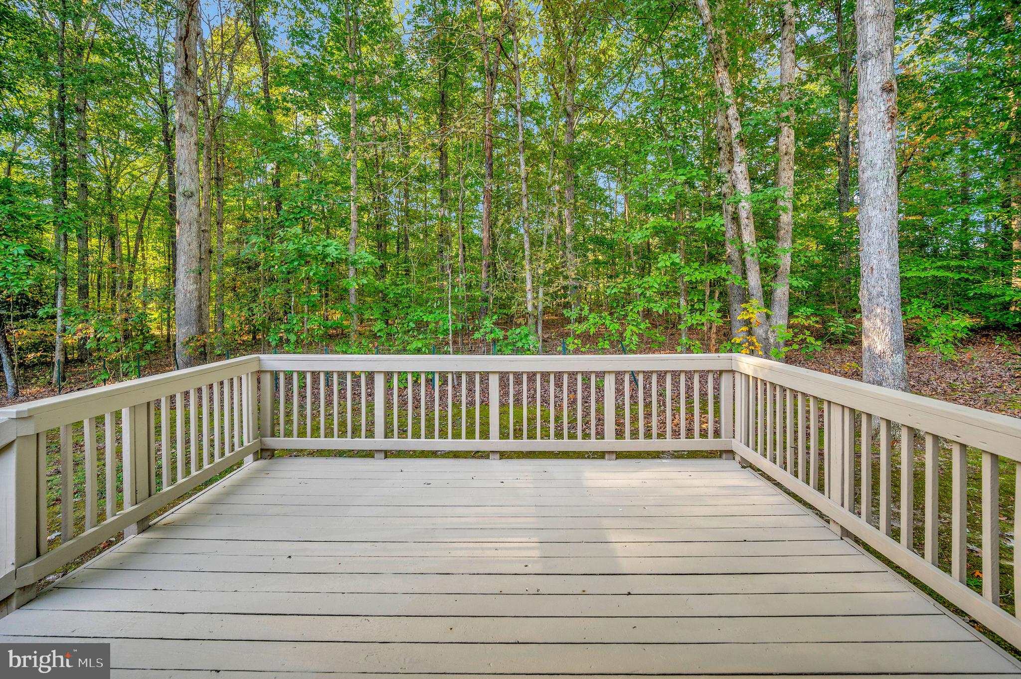 9863 Red Hill Road Spotsylvania, VA 22553 - Photo 44 of 53 a balcony with wooden floor and trees