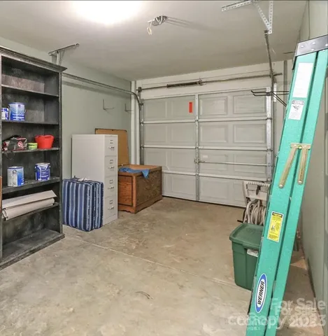 a view of storage and utility room