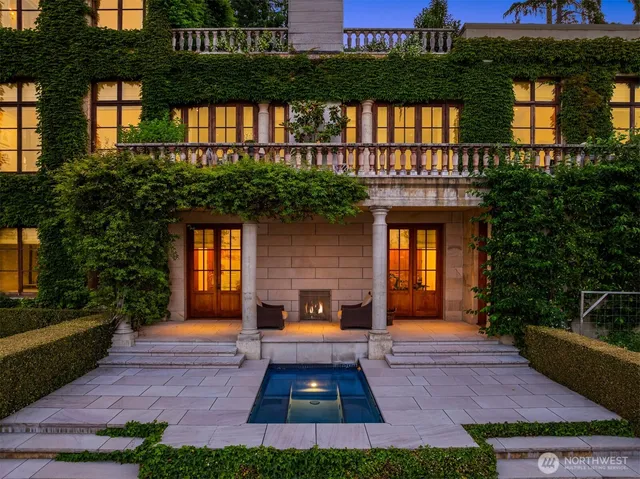 a front view of a house having yard