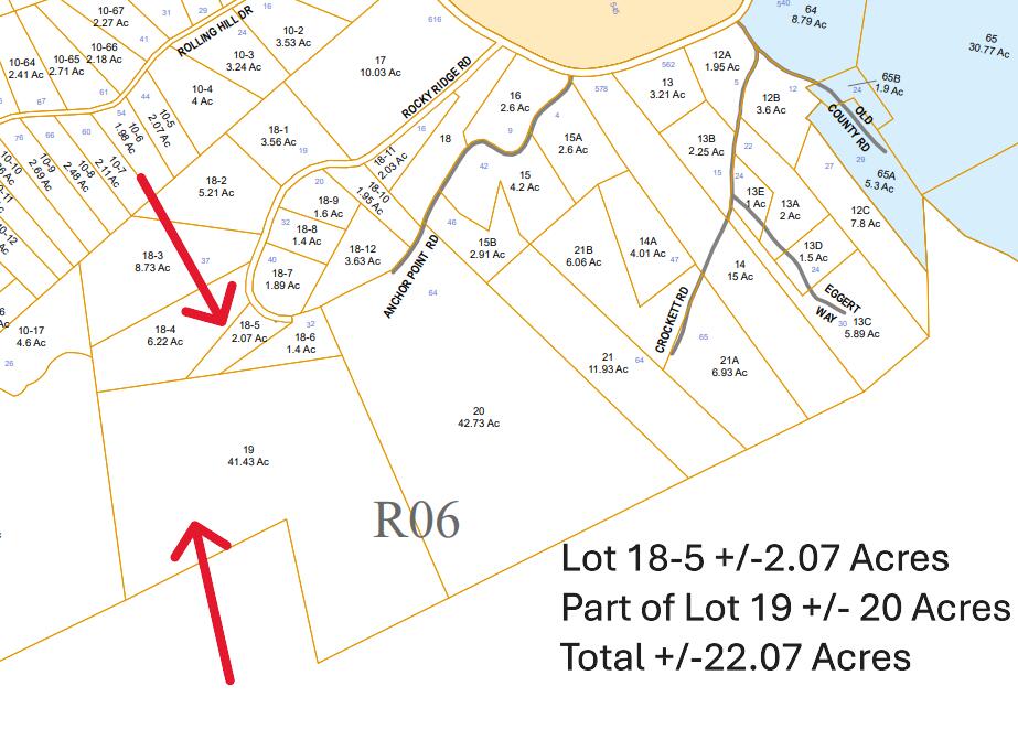 Lot 5 Rocky Ridge Road Naples, ME 04055 - Photo 2 of 4 Lot 5 & 19 Screenshot tax map