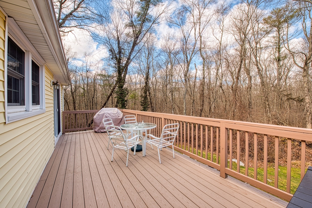 10 Colby Road Bridgewater, MA 02324 - Photo 11 of 42 a view of backyard with a deck