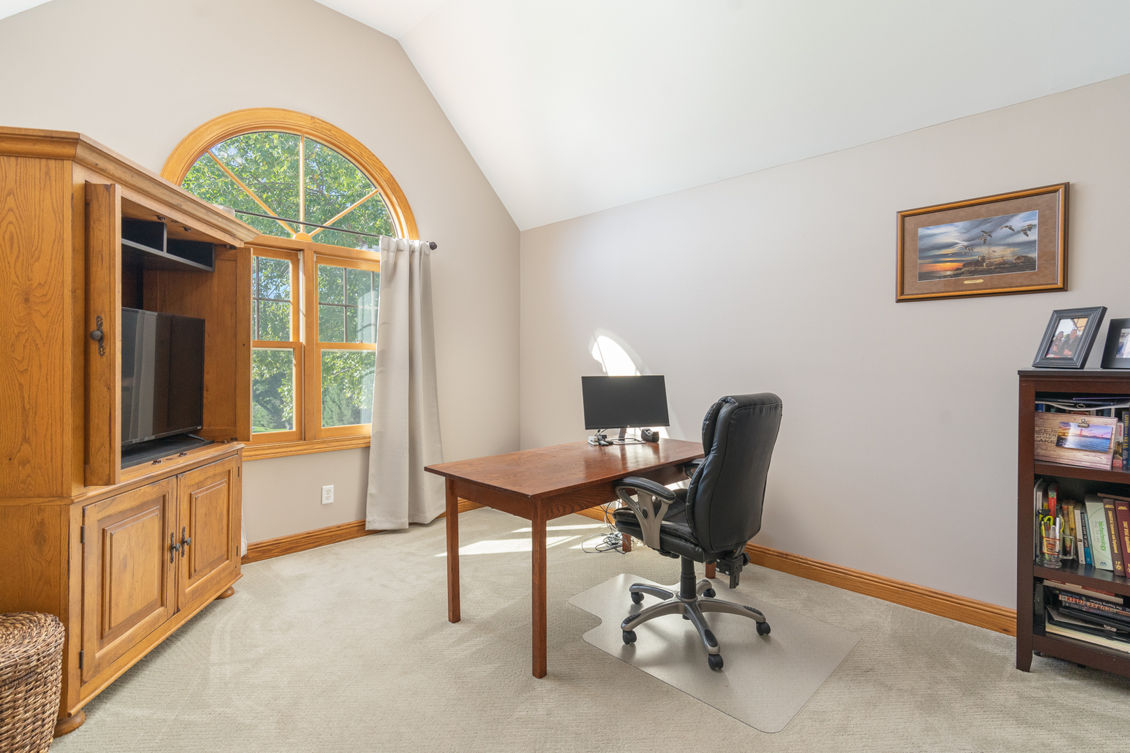 100 Willow Trail Spring Valley, IL 61362 - Photo 30 of 57 a view of a workspace with furniture and a window