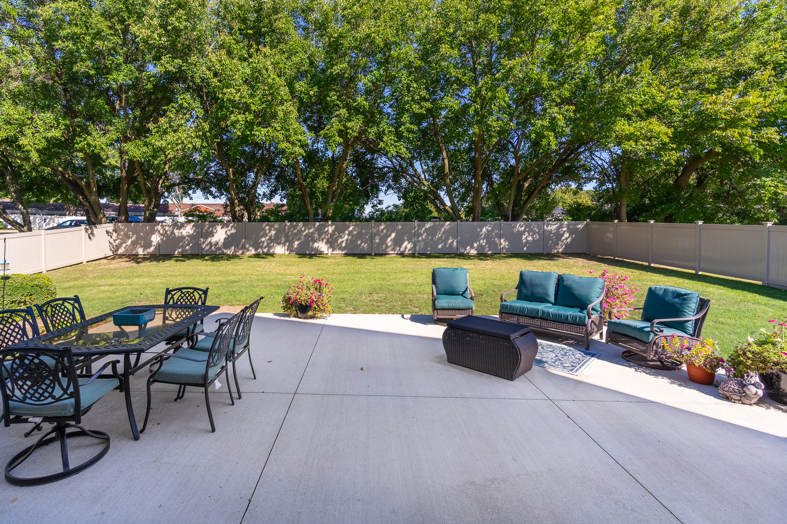 100 Willow Trail Spring Valley, IL 61362 - Photo 43 of 57 a view of swimming pool with chairs and table under an umbrella