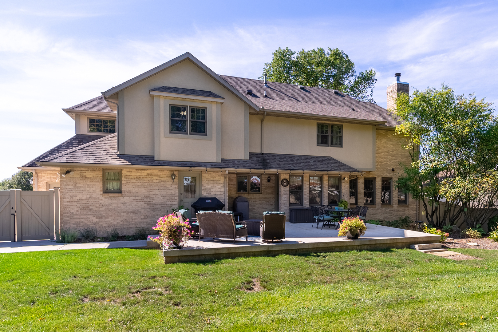 100 Willow Trail Spring Valley, IL 61362 - Photo 44 of 57 a view of a house with backyard and sitting area