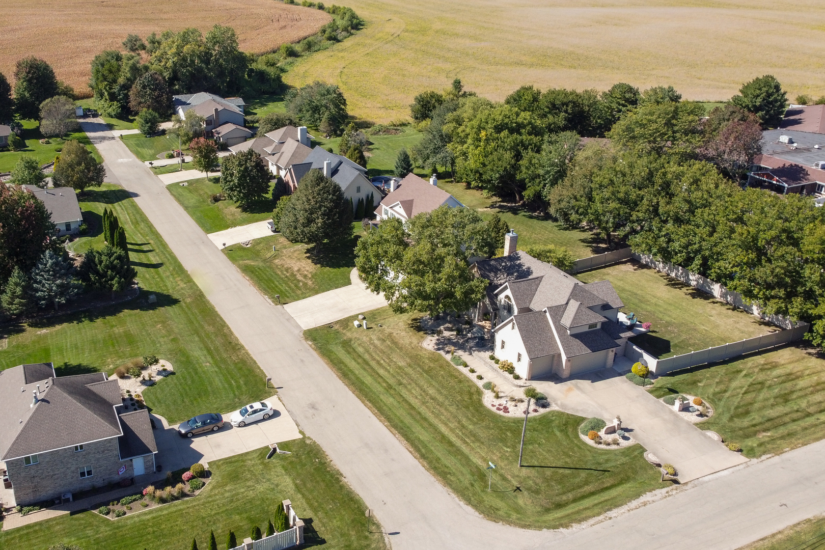 100 Willow Trail Spring Valley, IL 61362 - Photo 54 of 57 an aerial view of a house with a yard