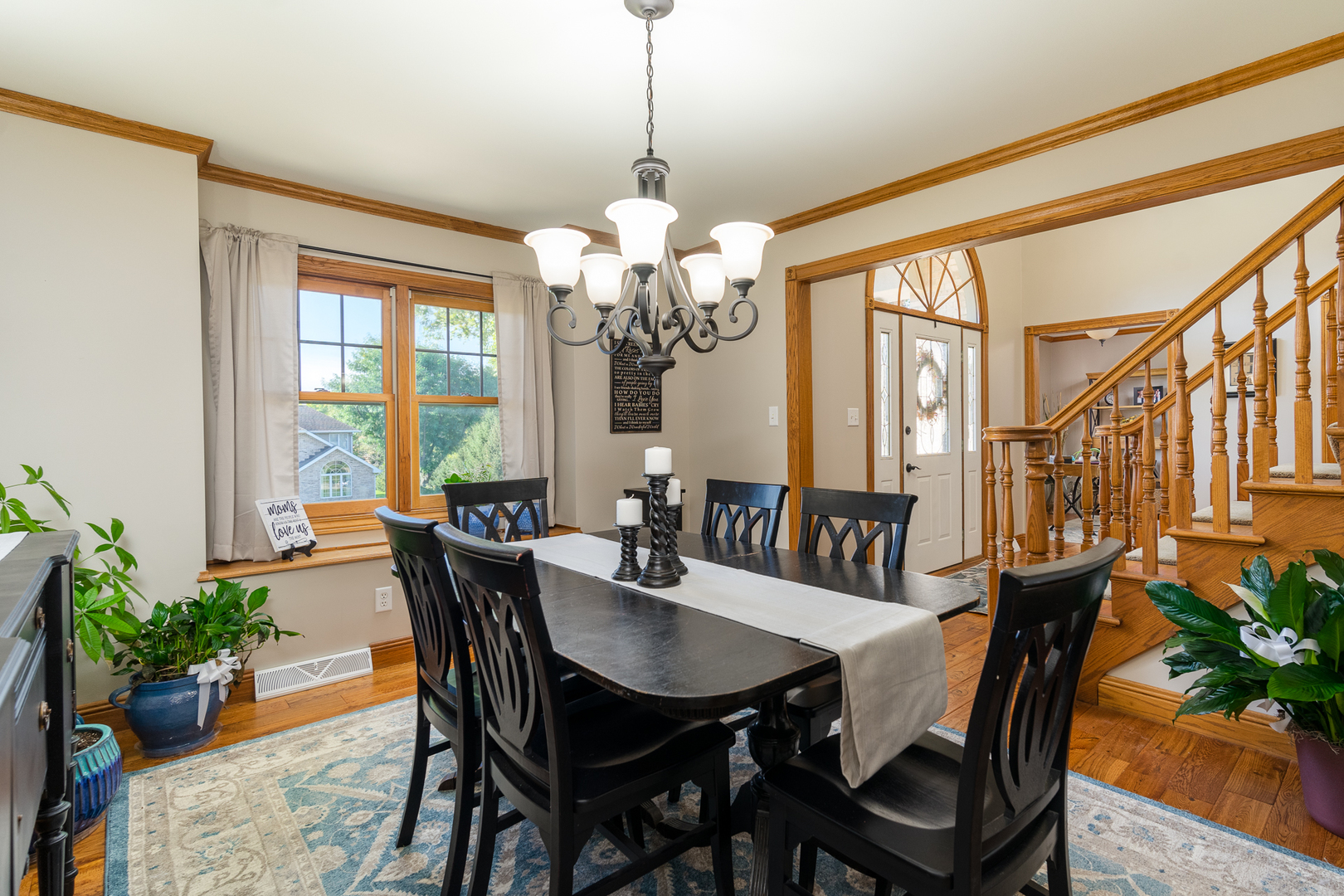 100 Willow Trail Spring Valley, IL 61362 - Photo 10 of 57 a view of a dining room with furniture window and wooden floor