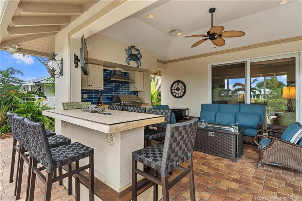 3192 Southeast Fairway West Stuart, FL 34997 - Photo 46 of 76 Outdoor Kitchen Patio