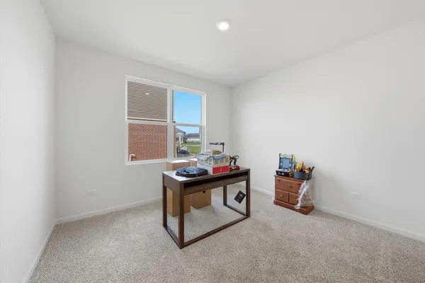 a room with a window