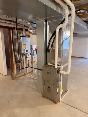 a view of a storage room