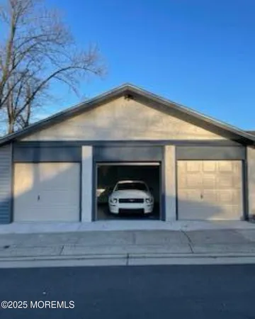 a car parked in front of a window