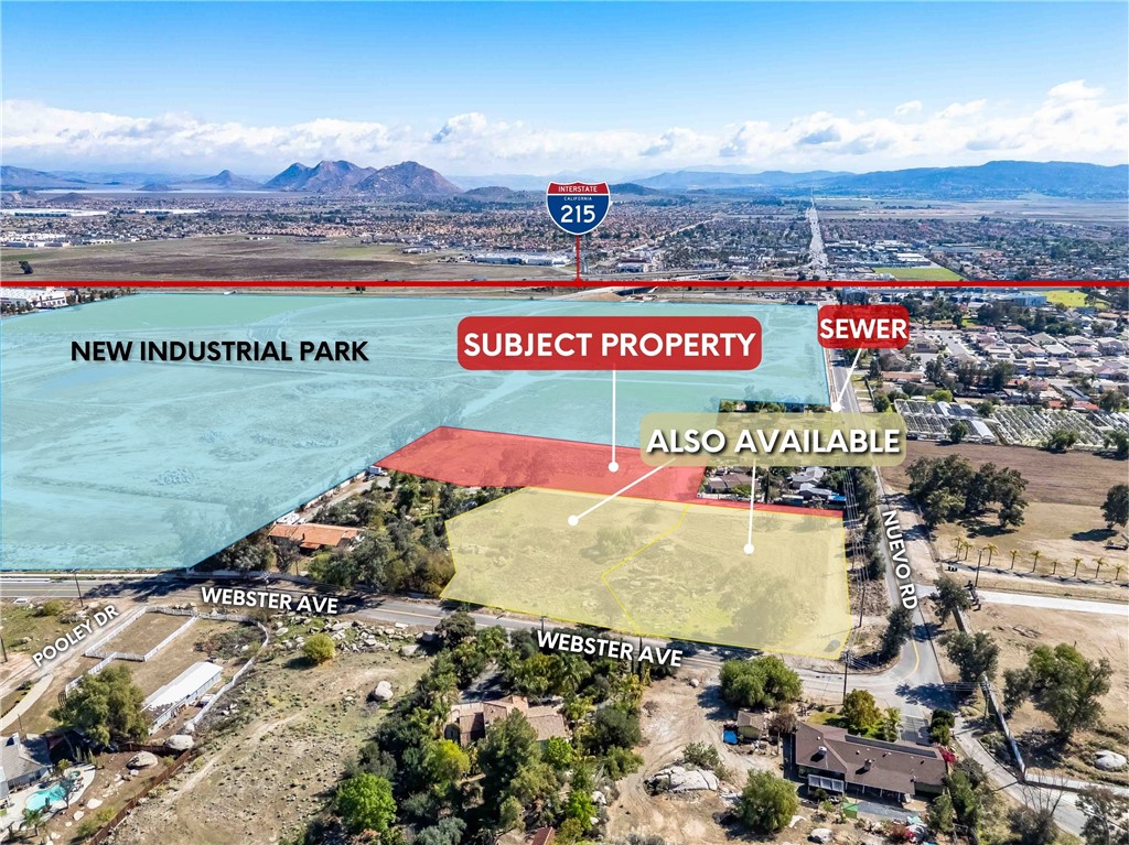 24003 Nuevo Road Perris, CA 92570 - Photo 4 of 7 2.22 acres vacant land for sale in opportunity zone 1/2 mile from the I-215 interchange