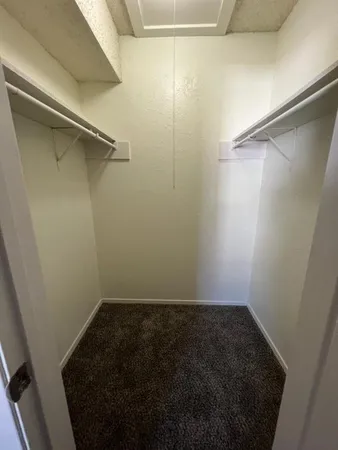 a view of a room with shelf