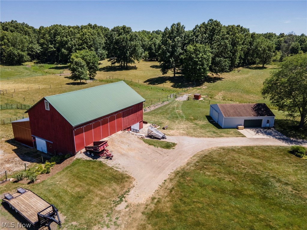 11711 Bandy Road Alliance, OH 44601 - Photo 12 of 50 Bird's eye view with a rural view