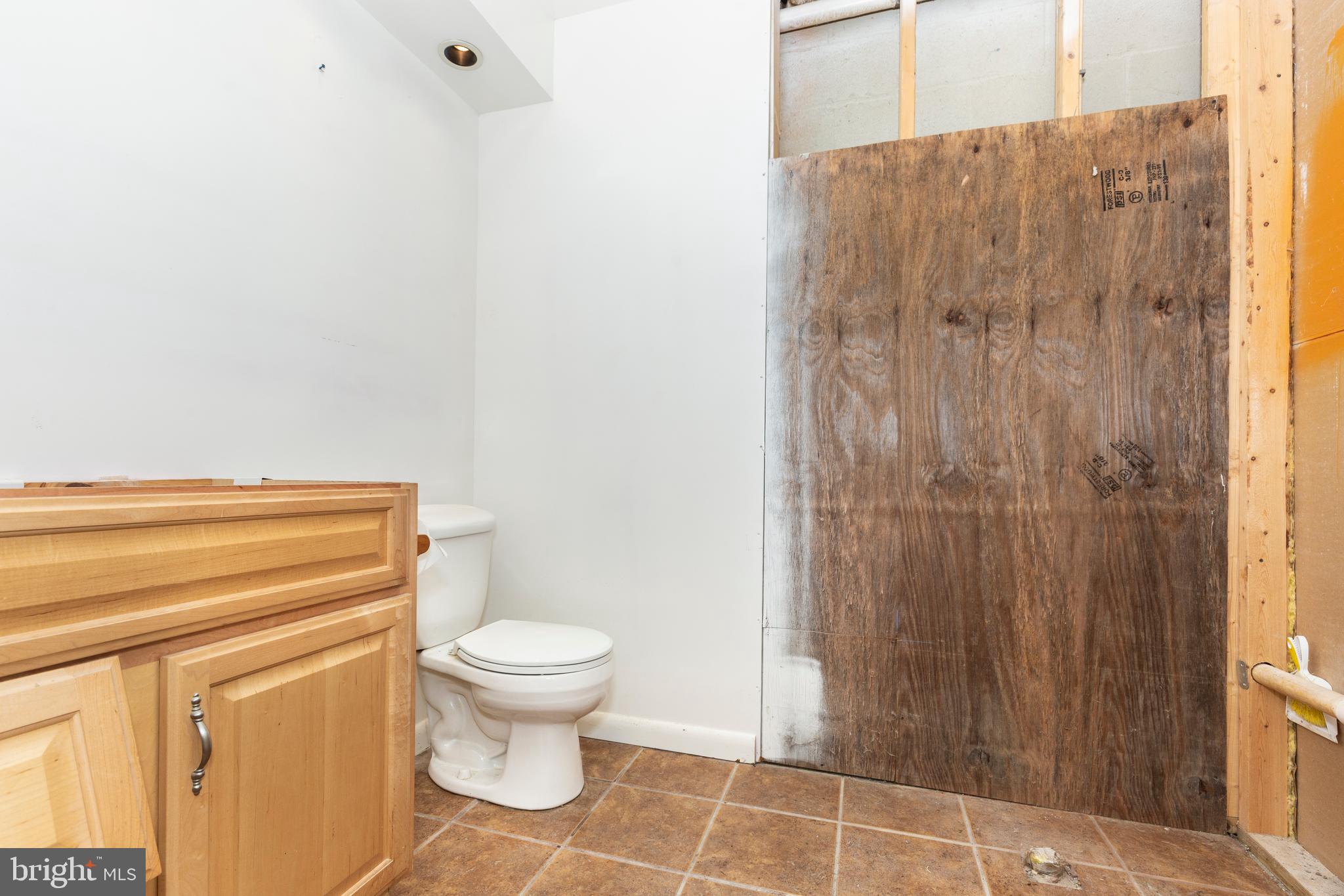 4311 York Road, Unit 1 Manchester, MD 21102 - Photo 26 of 42 partially finished bathroom
