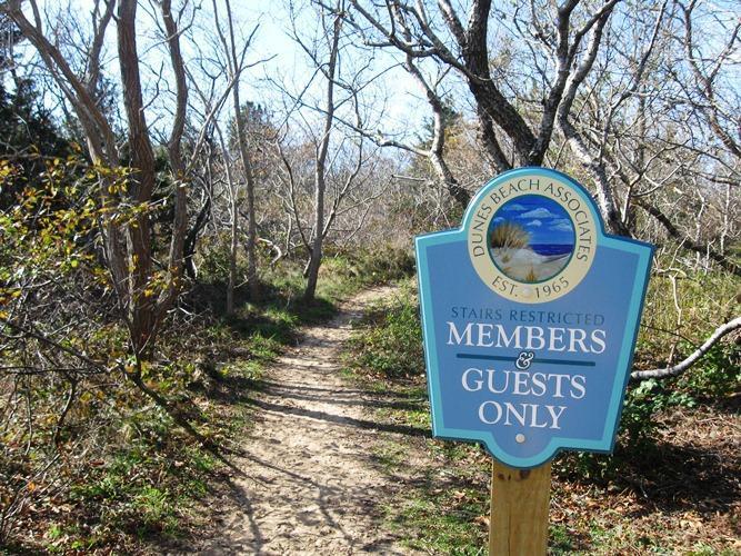 45 Boreen Road Eastham, MA 02642 - Photo 9 of 22 a sign that is on a pole