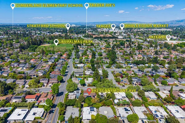 $2,980,000 | 592 Sunnymount Avenue, Sunnyvale, CA 94087