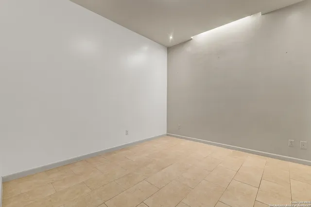 a view of empty room