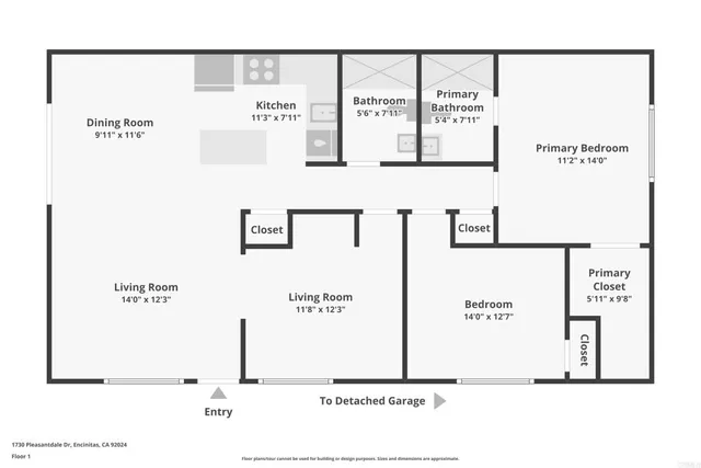 $979,000 | 1730 Pleasantdale Drive, Encinitas, CA 92024