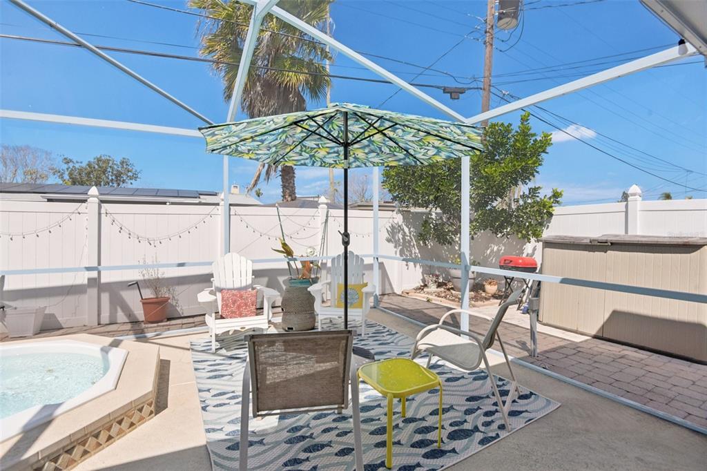 204 160th Avenue Redington Beach, FL 33708 - Photo 24 of 32 a outdoor space with patio the couches and pool view