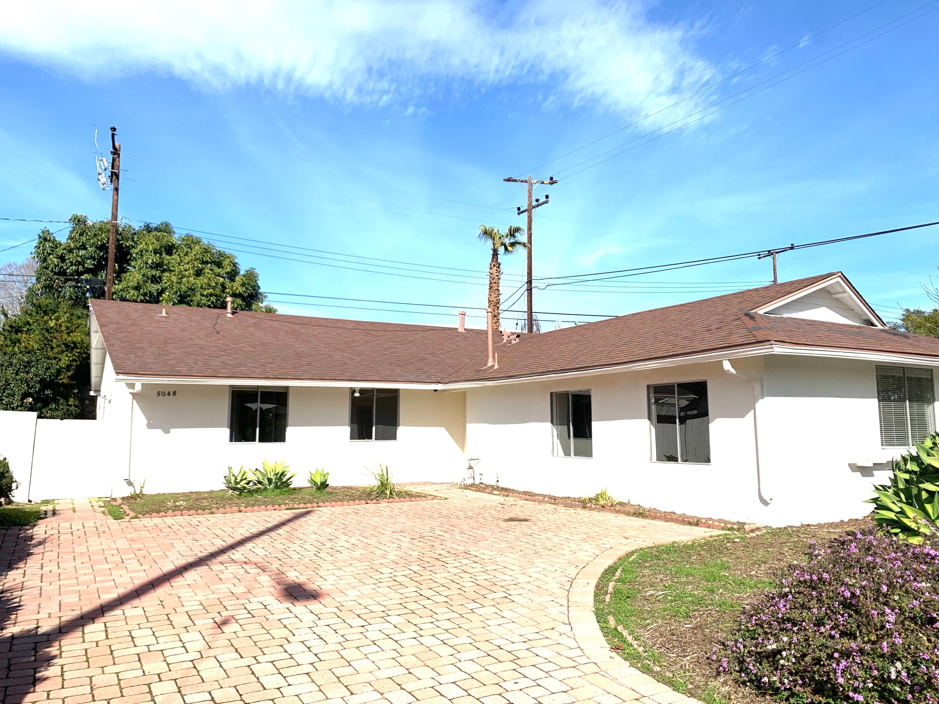 Paver driveway, off-street parking