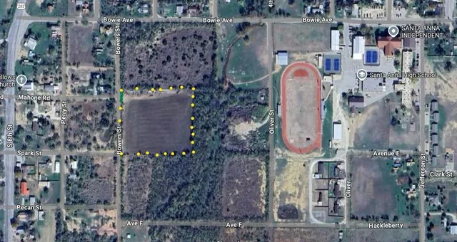 a aerial view of a house