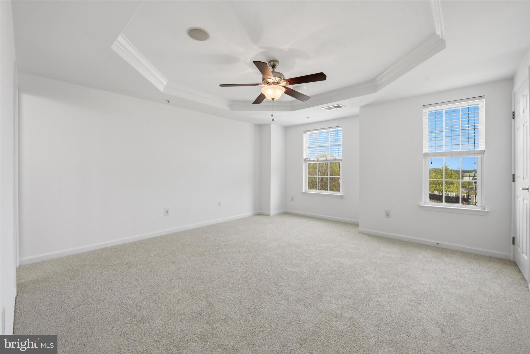 186 Tulsk Road Avondale, PA 19311 - Photo 21 of 38 an empty room with a window and a ceiling fan