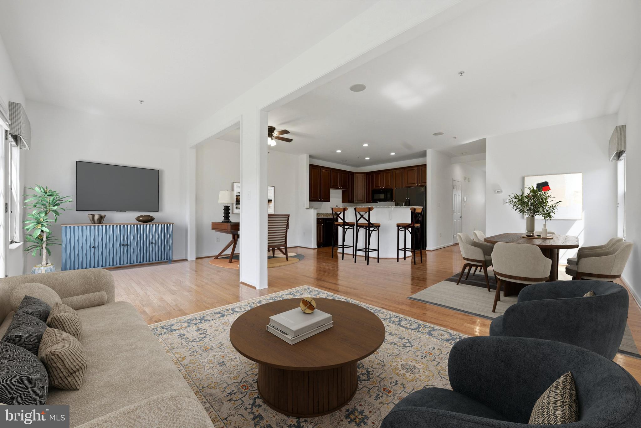 186 Tulsk Road Avondale, PA 19311 - Photo 9 of 38 a living room with furniture and a flat screen tv