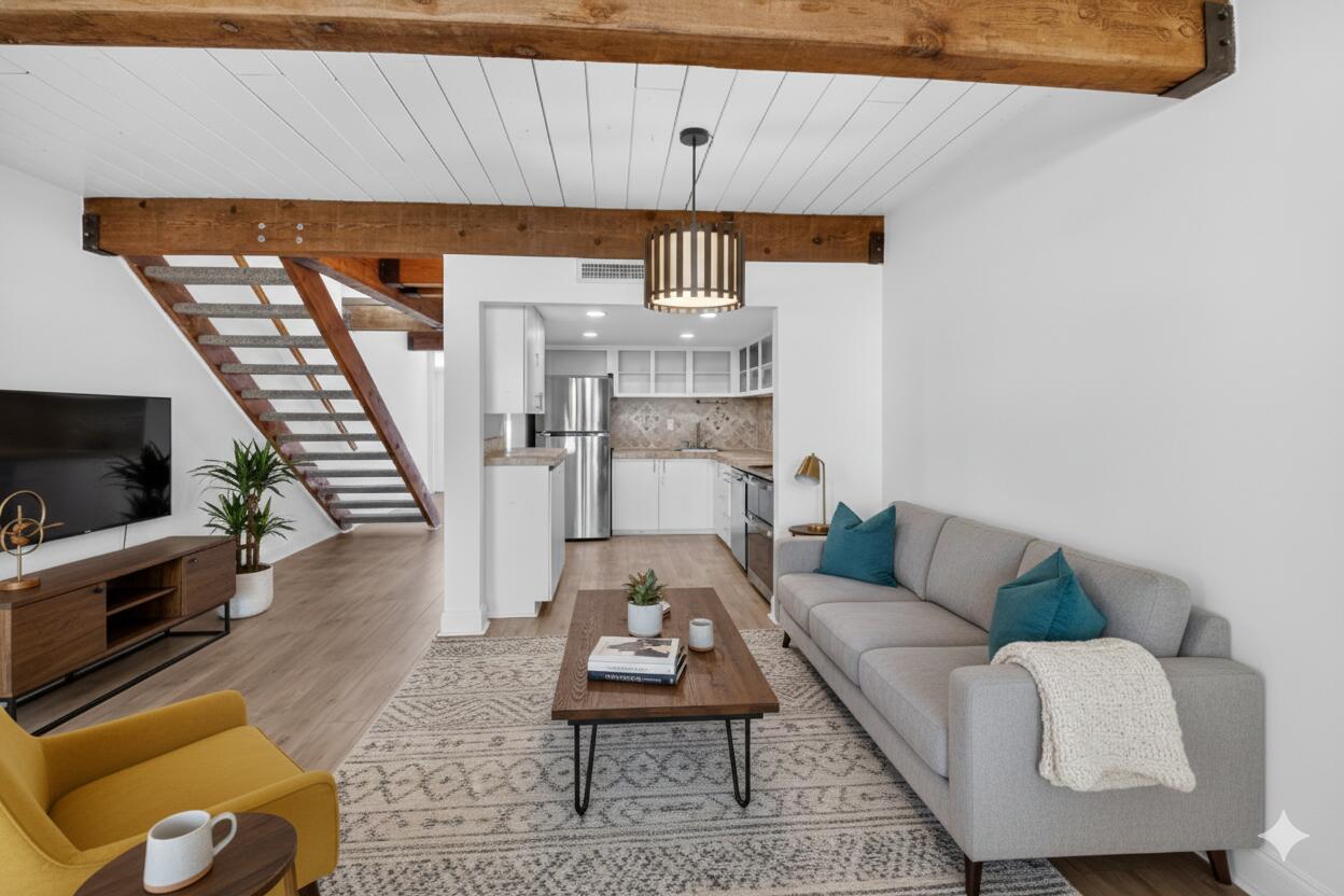 4761 Northwest 2nd Avenue, Unit 301 Boca Raton, FL 33431 - Photo 11 of 56 a living room with furniture and a flat screen tv