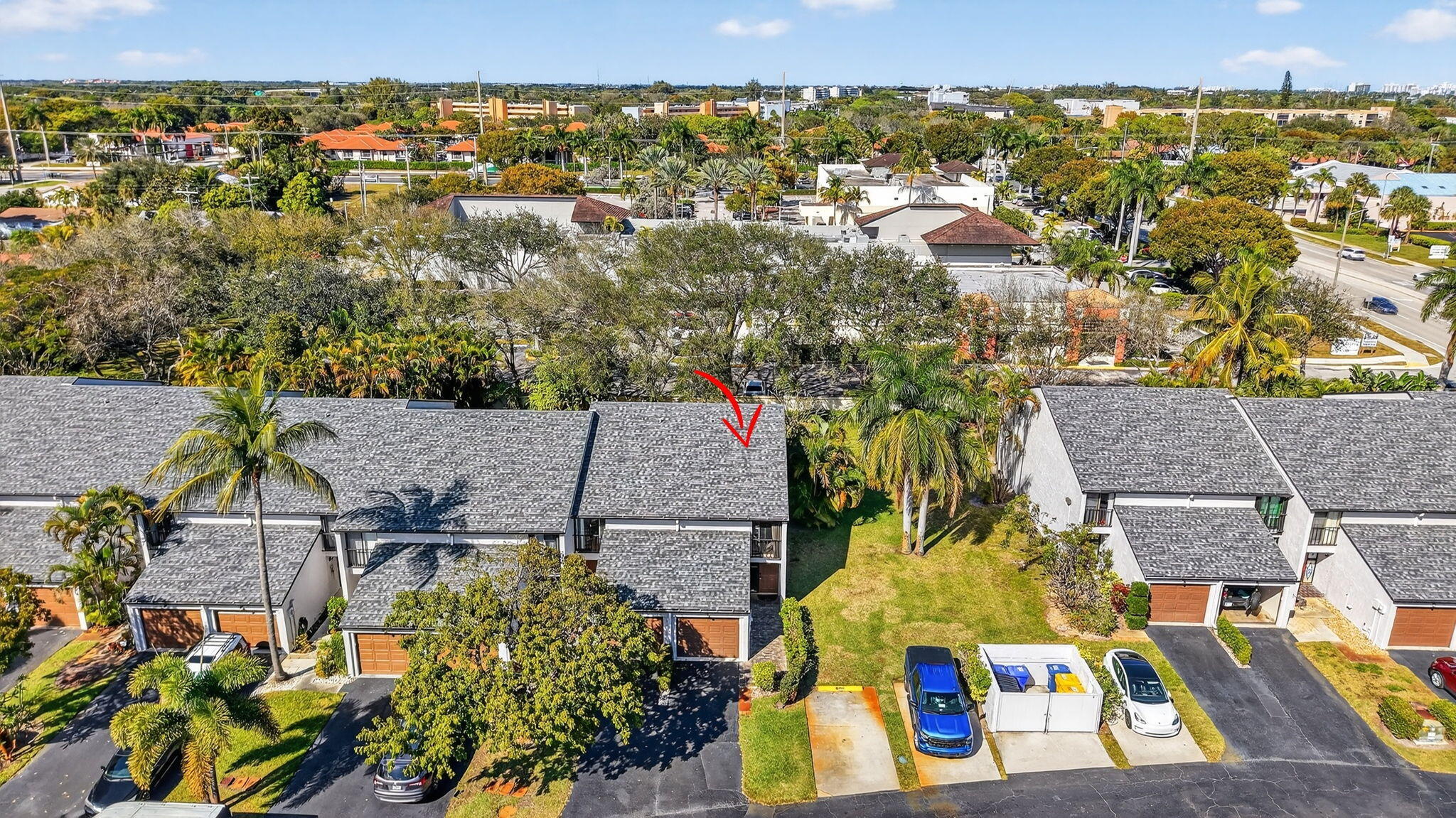 4761 Northwest 2nd Avenue, Unit 301 Boca Raton, FL 33431 - Photo 47 of 56 an aerial view of residential houses with outdoor space