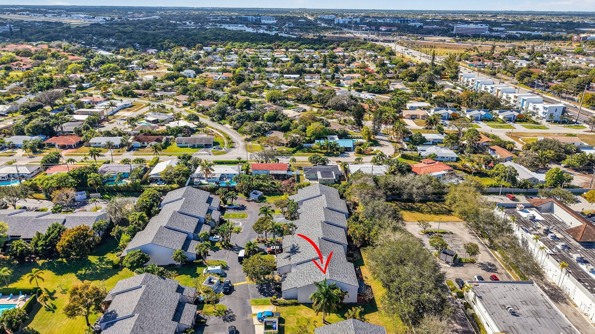 4761 Northwest 2nd Avenue, Unit 301 Boca Raton, FL 33431 - Photo 56 of 56 an aerial view of multiple house