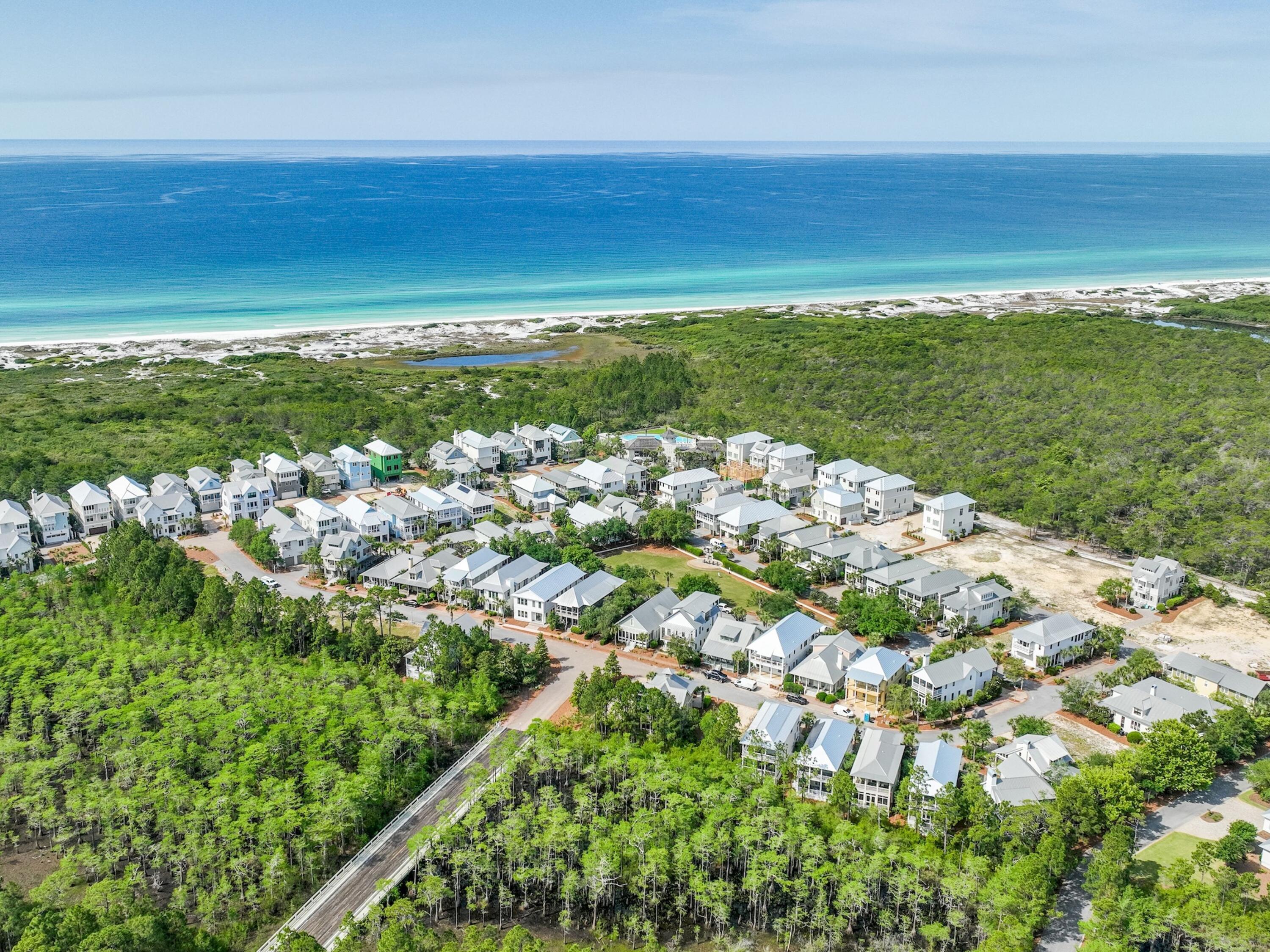 Lot 11 Cypress Passage Santa Rosa Beach, FL 32459 - Photo 14 of 55 Entrance road over Cypress pond